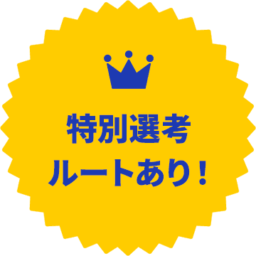 選考通過率100%